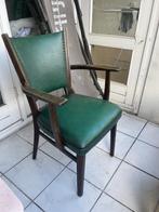 Green cushioned chair, Ophalen, Minder dan 50 cm, Gebruikt, Minder dan 75 cm