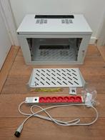 Set Patchkast 19 Inch - Rittal FlatBox - 6HE - NIEUW, Computers en Software, Serverkasten, Ophalen of Verzenden, Nieuw, Glas, Plaatstaal