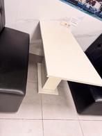 Horeca banken en tafels - complete set, Huis en Inrichting, Gebruikt, 75 tot 100 cm, Ophalen of Verzenden, Rechte bank