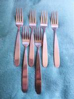 6 Robuste Hema vorken 18/10, Verzenden, Gebruikt, Rvs of Chroom