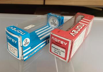 2 lege doosjes Norev Renault R15 en R30 beschikbaar voor biedingen