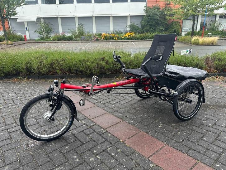 Hase Lepus elektrisch, Fietsen en Brommers, Fietsen | Driewielfietsen, Gebruikt, Ophalen