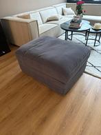 Grijze poef IKEA kivik met opbergruimte, Huis en Inrichting, Banken | Voetenbanken en Poefen, Ophalen, 50 tot 75 cm, Zo goed als nieuw