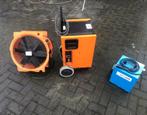 Bouwdroger te huur dryfast bouwdrogers 50 liter tot 100L, Doe-het-zelf en Verbouw, Ophalen, Zo goed als nieuw