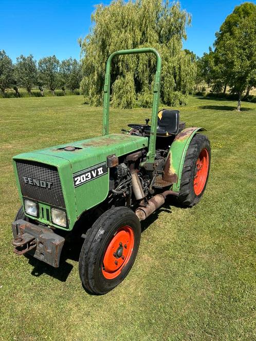 Fendt 203V smalspoor tractor, Zakelijke goederen, Agrarisch | Tractoren, Fendt, tot 80 Pk, Gebruikt, Ophalen of Verzenden