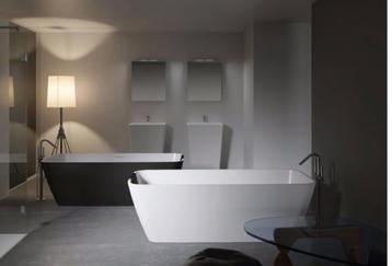 Riho Solid Surface vrijstaand bad 2-persoons 160x75cm NIEUW beschikbaar voor biedingen
