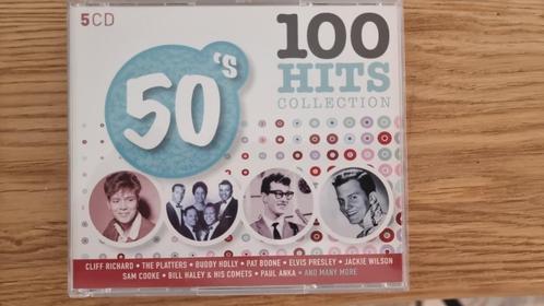 CD-box “100 Hits – 50’s Collection” (5 CD's) – Rock ’n Ro, Cd's en Dvd's, Cd's | Rock, Zo goed als nieuw, Poprock, Ophalen