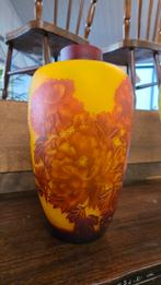 Grote Gallé Vaas Gesigneerd, Ophalen of Verzenden