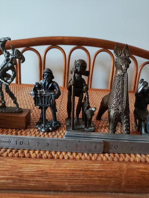 Diverse mooie metalen beeldjes, Antiek en Kunst, Kunst | Beelden en Houtsnijwerken, Verzenden