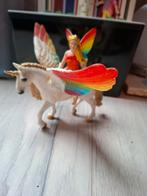 Schleich Bayala Regenboog Eenhoorn met Elfje Ilaya, Ophalen of Verzenden