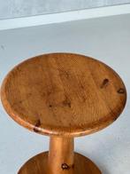 Rainer Daumiller kruk Hirtshals Savvaerk vintage pine stool, Huis en Inrichting, Ophalen, Gebruikt, Hout