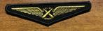 KLU wing boordschutter, Verzenden, Luchtmacht, Nederland, Embleem of Badge