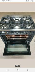 Moei boretti Fornuis 6.pets 90cm kan brengen als toop, 60 cm of meer, Ophalen of Verzenden, Zo goed als nieuw, Gas