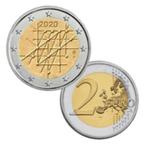 2 euro Finland “Turku Universiteit’’ UNC 2020, Verzenden, Finland, 2 euro, Losse munt