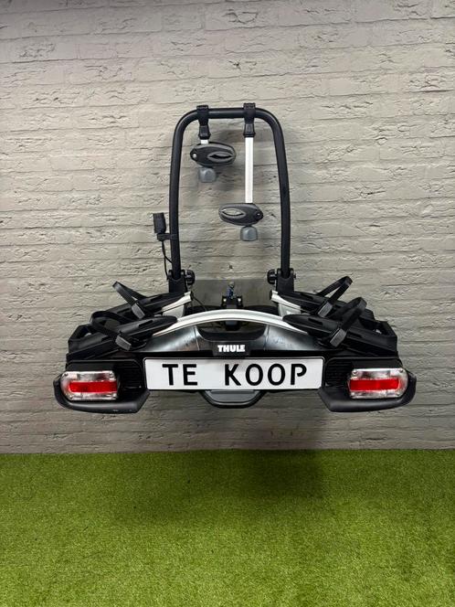 THULE 925(elek)fietsen47kg/kantelbaar/lichtgewicht/click&go, Auto diversen, Fietsendragers, Gebruikt, Trekhaakdrager, 2 fietsen