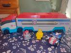 Paw Patrol vrachtwagen + een paar losse autootjes., Kinderen en Baby's, Speelgoed | Actiefiguren, Ophalen of Verzenden, Zo goed als nieuw