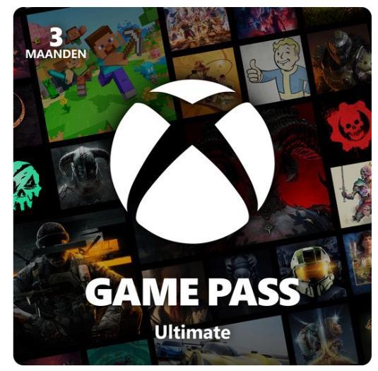 Xbox Game Pass Ultimate - 12 maanden (4 x 3 maanden), Spelcomputers en Games, Spelcomputers | Xbox | Accessoires, Nieuw, Xbox Original