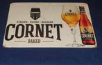 Wandbord cornet bier, Verzamelen, Ophalen of Verzenden, Reclamebord