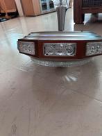 Vintage look hanglamp met 3 punten, Ophalen of Verzenden, Glas, Minder dan 50 cm