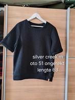 Silver creek truit met korte mouw zwart maat m, Kleding | Dames, Truien en Vesten, Maat 38/40 (M), Silver Creek, Zwart, Ophalen of Verzenden