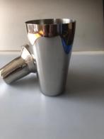 Shaker in metaal chroom Hoogte = 22 cm Nieuw, Ophalen of Verzenden, Nieuw