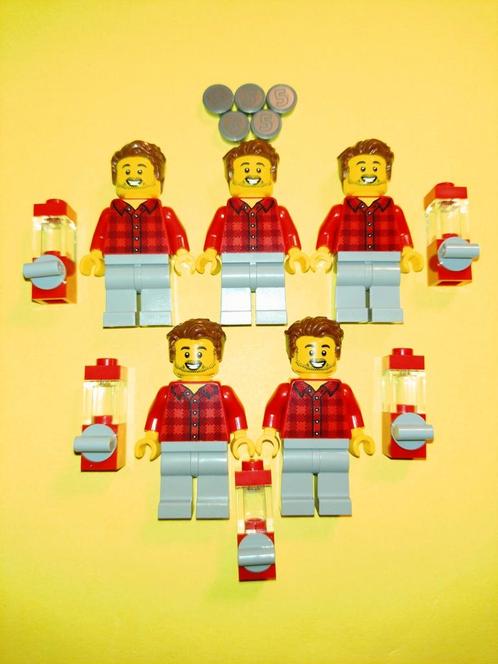 LEGO IDEAS ROB THE FAN DESIGNER FIGUREN/POPPETJES, Kinderen en Baby's, Speelgoed | Duplo en Lego, Nieuw, Lego, Losse stenen, Ophalen of Verzenden