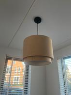 Hanglamp gamma beige rond, Huis en Inrichting, Lampen | Hanglampen, Minder dan 50 cm, Ophalen of Verzenden, Zo goed als nieuw