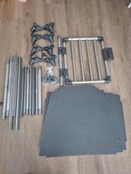 Honden auto bench lichtgrijs maat 69x48 cm, Ophalen