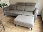 Als nieuw, mooie designerbank twv €1400,- van Knibbeler, Ophalen, Minder dan 75 cm, Stof, Driepersoons