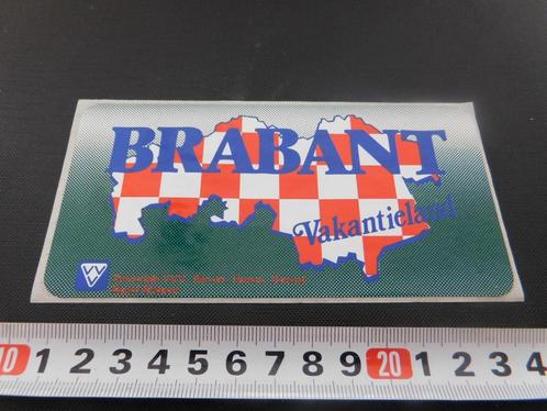 sticker noord brabant vakantieland VVV *, Verzamelen, Stickers, Zo goed als nieuw, Bedrijf of Vereniging, Ophalen