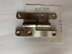 Scharnieren RVS Franse Paumelle, Doe-het-zelf en Verbouw, Hang- en Sluitwerk, Ophalen of Verzenden, Nieuw, Rvs, Scharnier