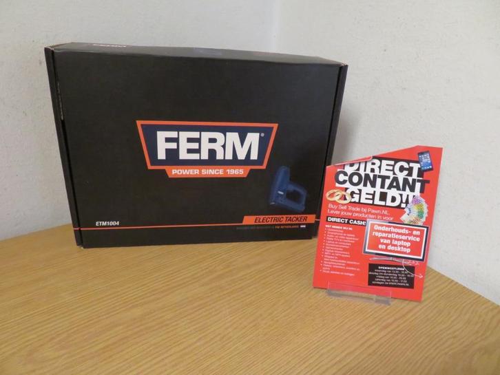 Ferm Tacker ETM1004 | Pawn Eindhoven, Doe-het-zelf en Verbouw, Gereedschap | Handgereedschap, Zo goed als nieuw, Ophalen