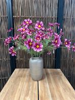 Zijde kunst bloemen cosmos in 2 kleuren leverbaar, Ophalen, Zo goed als nieuw