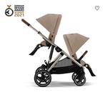 Kinderwagen cybex, Ophalen of Verzenden, Zo goed als nieuw, Met autostoeltje, Kinderwagen