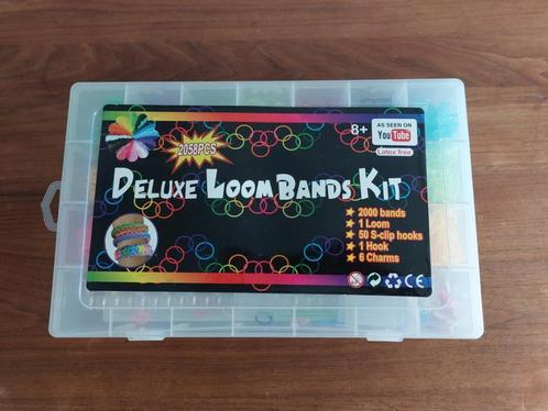 Eddy Toys De Luxe Loom Bands Kit - 8+, Hobby en Vrije tijd, Knutselen, Zo goed als nieuw, Knutselwerk, Ophalen of Verzenden