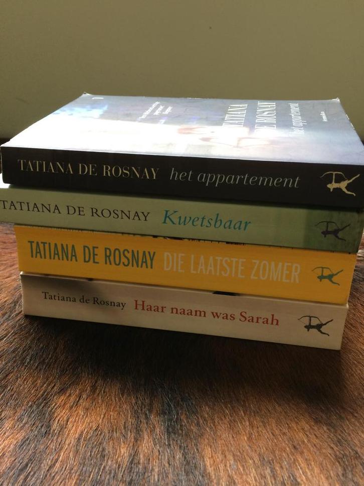 Tatiana de Rosnay - 4 boeken - 4 romans , Boeken, Romans, Zo goed als nieuw, Europa overig, Ophalen of Verzenden