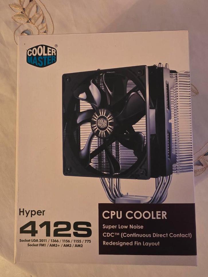 Cooler Master Hyper 412S CPU Koeler - Nieuw!, Computers en Software, Computerkoelers, Ophalen