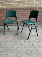 2 stoeltjes peuter/kleuter Jac Vogels, Huis en Inrichting, Stoelen, Ophalen, Overige kleuren, Twee