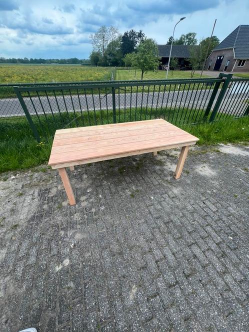 TUINTAFEL op maat gemaakt, Tuin en Terras, Tuintafels, Nieuw, Rechthoekig, Hout, Ophalen