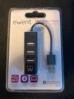 Ewent EW1123 USB 2.0 Mini Hub, Nieuw, Ewent, Ophalen of Verzenden