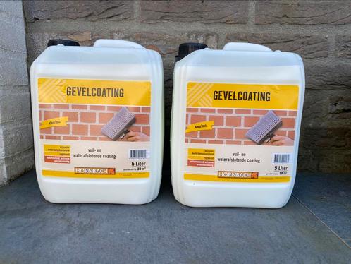 Gevelcoating impregneer 10 liter Hornbach 60m2, Doe-het-zelf en Verbouw, Overige Doe-het-zelf en Verbouw, Nieuw, Ophalen