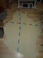 Room nr 2 soepel echt leer rundleer, Hobby en Vrije tijd, Overige kleuren, Verzenden, Leer of Kunstleer, Nieuw