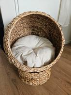 Gevlochten kattenmand als nieuw, Dieren en Toebehoren, Kattenmanden, Ophalen, Zo goed als nieuw, Riet