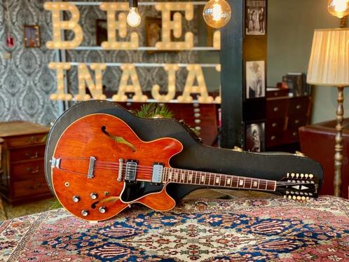 SALE! - 1966 Gibson ES-335 TDC XII 12-string Faded Cherry, Muziek en Instrumenten, Snaarinstrumenten | Gitaren | Elektrisch, Gebruikt