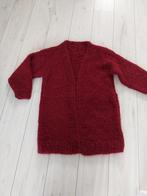 Handgemaakt Mohair Vest Bordeaux Maat M, Kleding | Dames, Ophalen of Verzenden, Zo goed als nieuw, Maat 38/40 (M), Rood