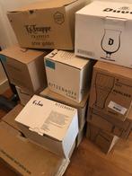 Bierglazen, verschilllende merken oa Duvel, LaTrappe, Brand, Verzamelen, Biermerken, Ophalen, Zo goed als nieuw, Glas of Glazen