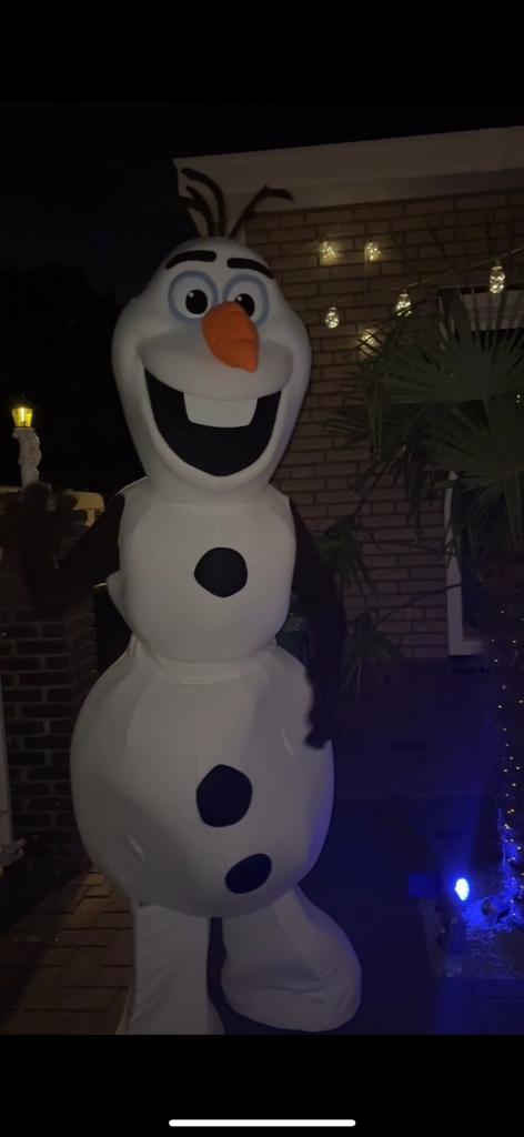 Een magische winter feestje met olaf, Ophalen of Verzenden, Zo goed als nieuw
