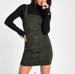 Khaki leopard print dress (River Island), Kleding | Dames, Jurken, River Island, Nieuw, Ophalen of Verzenden, Maat 34 (XS) of kleiner