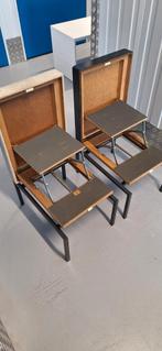 Tritt Hocker kruk COR Vintage Mid Century 2 stuks, Huis en Inrichting, Krukjes, Ophalen, Hout