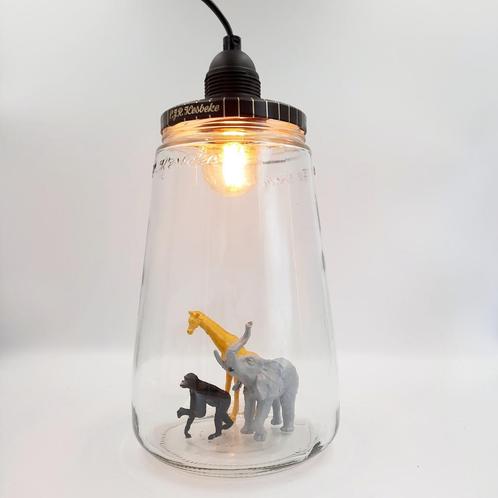 Junglelamp met giraf, olifant en aap | Kesbekelamp Hanglamp, Kinderen en Baby's, Kinderkamer | Inrichting en Decoratie, Nieuw